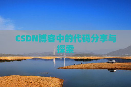 CSDN博客中的代码分享与探索 CSDN博客中的代码分享与探索